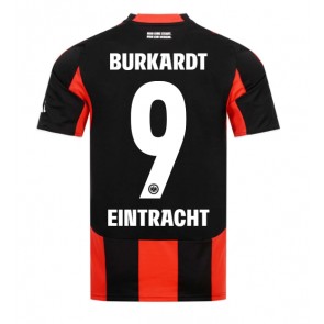 Eintracht Frankfurt Jonathan Burkardt #9 Replika Hemmatröja 2025-26 Kortärmad Eintracht Frankfurt Jonathan Burkardt #9 Replika Hemmatröja 2025-26 Kortärmad